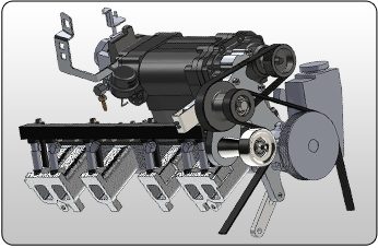 superchager manifold