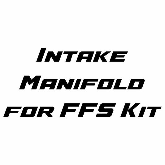 Legacy title graphic reading “Intake Manifold for FFS Kit” for the FFS Coldside Intake Manifold