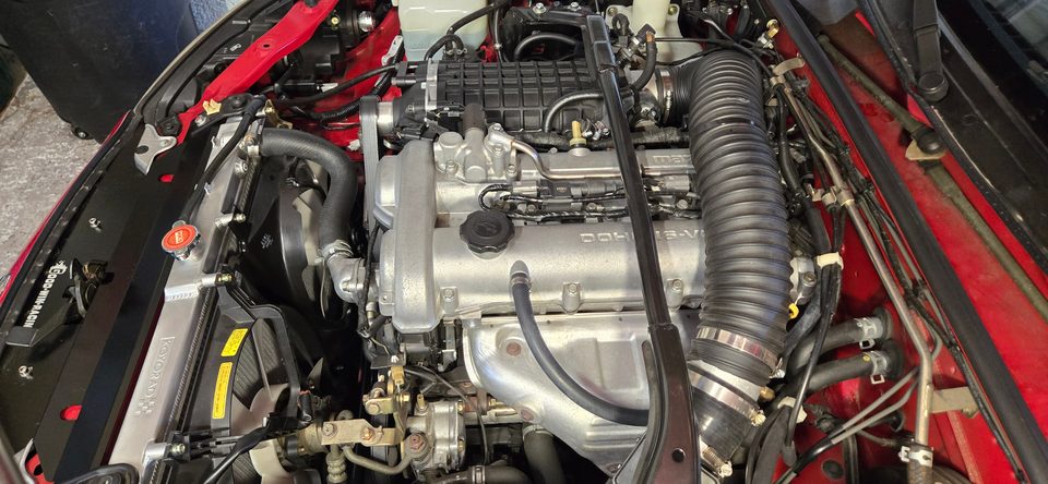 Driver-side view of Marty's FFS Standard Kit installation