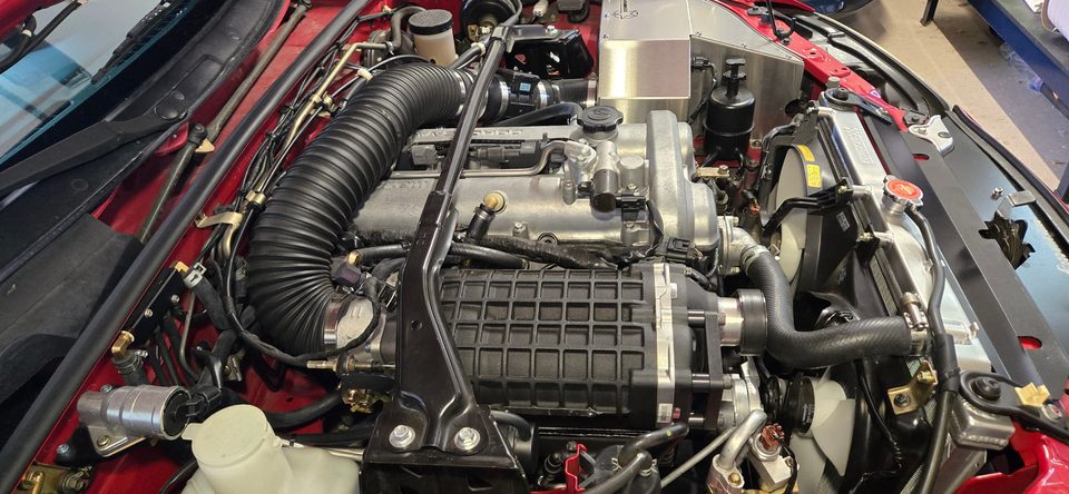 Passenger-side view of Marty's FFS Standard Kit installation